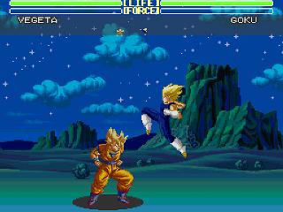 Screenshot Thumbnail / Media File 1 for Dragon Ball Z - Ultime Menace (France) [En by Aeon Genesis v1.0] (~Dragon Ball Z - Super Butouden 3) (Incomplete)